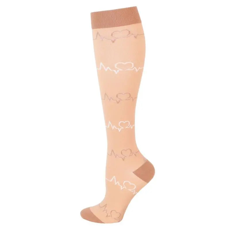 Unisex Breathable Compression Socks for Running and Everyday Wear