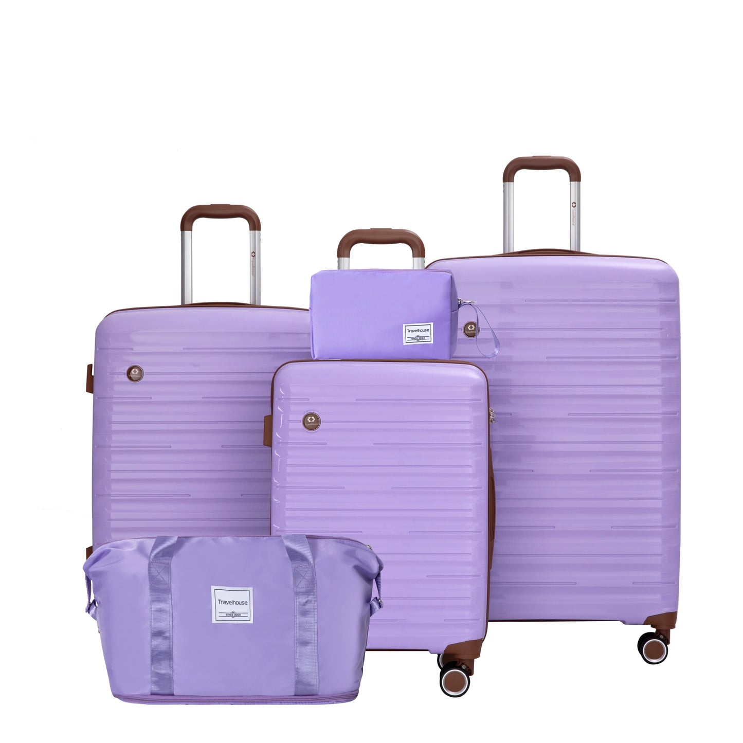 Travelhouse Luggage Sets With Spinner Wheels And TSA Lock Hardcase