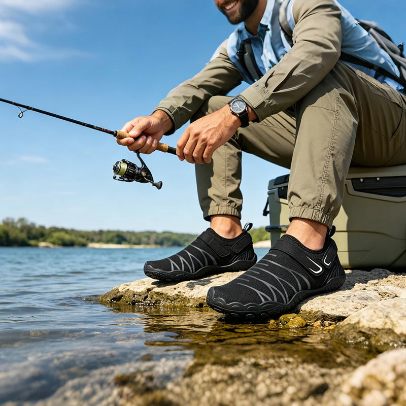 Mens Quick Dry Water Shoes For Swimming Beach And Wading
