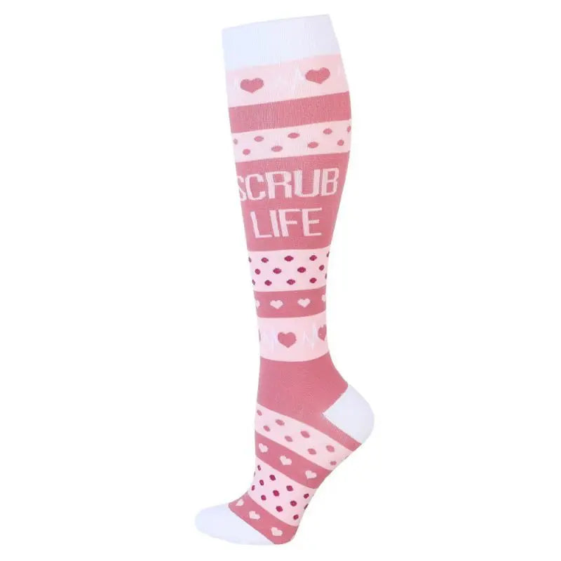 Unisex Breathable Compression Socks for Running and Everyday Wear