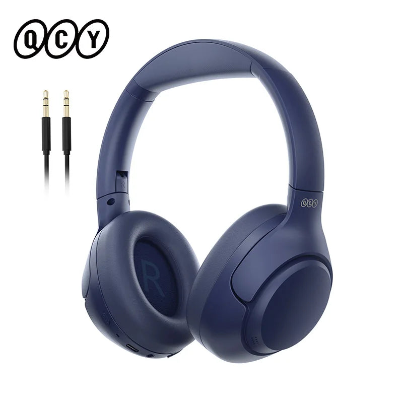 QCY H3 Wireless Headphones Hybrid Active Noise Cancellation Bluetooth 5.4