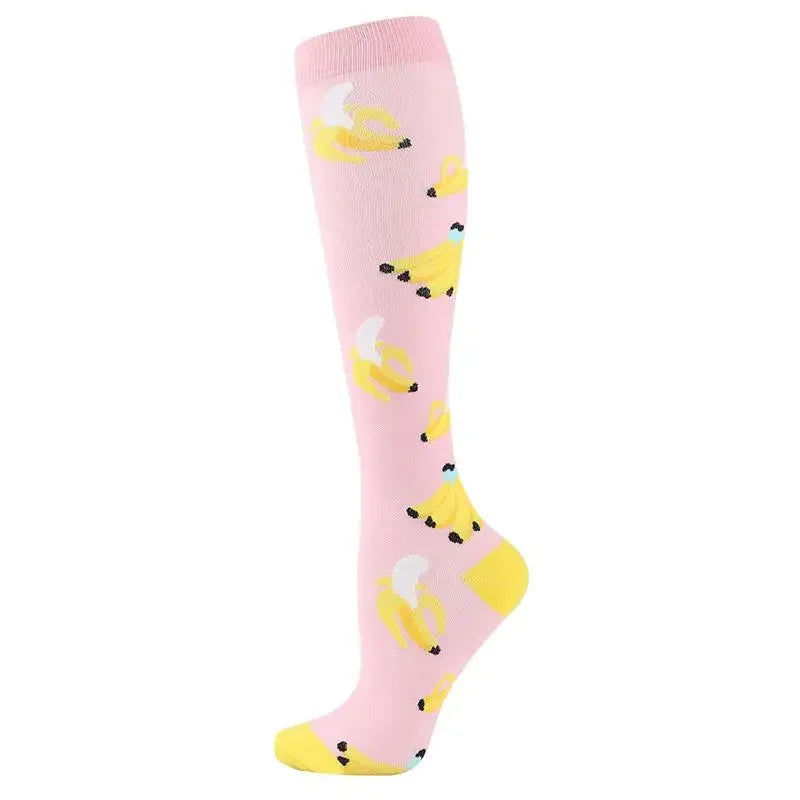 Unisex Breathable Compression Socks for Running and Everyday Wear
