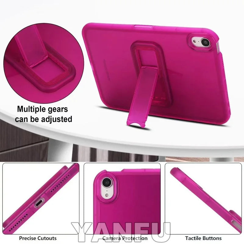 For Samsung Galaxy Tab A11 A9 plus 11 + 8.7 A8 10.5 Tablet Cover Samsung galaxy Tab A7 lite 8.7" Soft Silicon Stand Case Shell