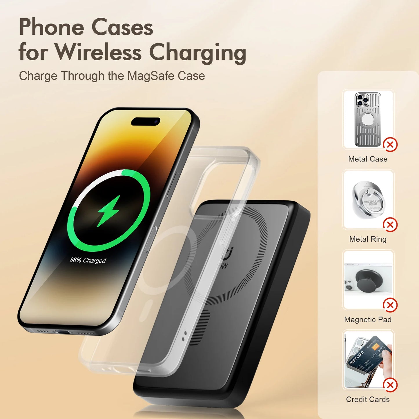 Fast Wireless Charger Stand 15W Foldable 3 in 1 Fast Charging Station Dock for iPhone 17 16 15 14 Pro Max Apple Watch Airpods