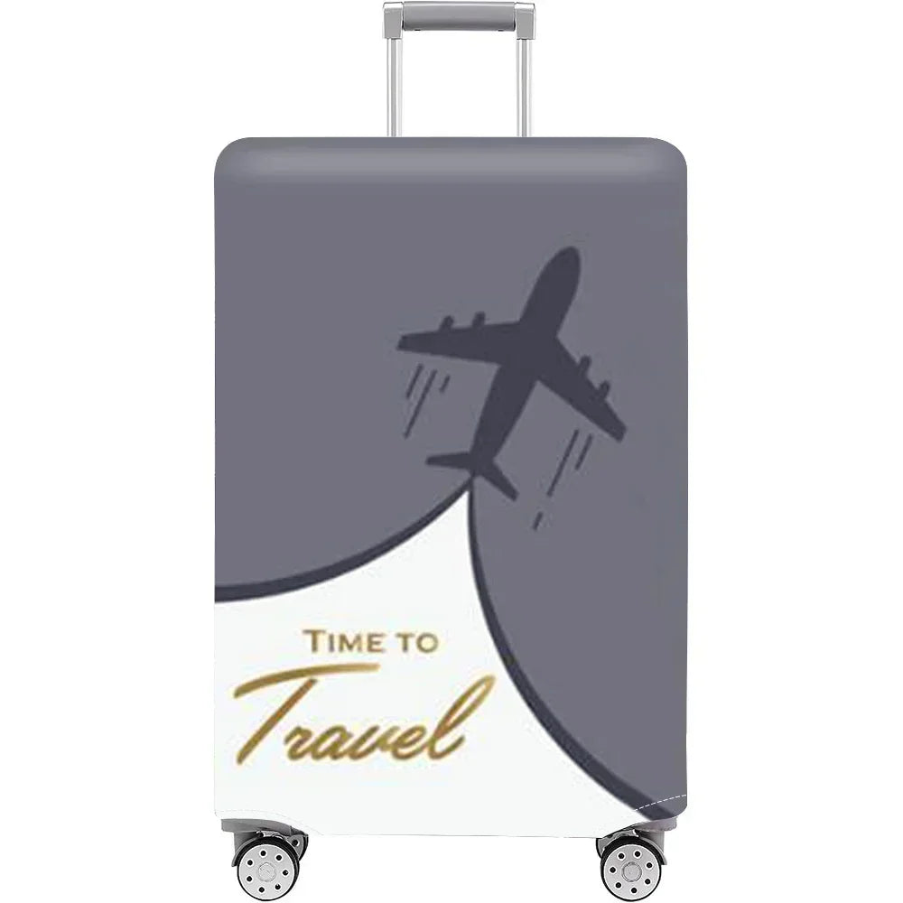 Stretch Fabric Luggage Cover Protector For Travel Suitcases