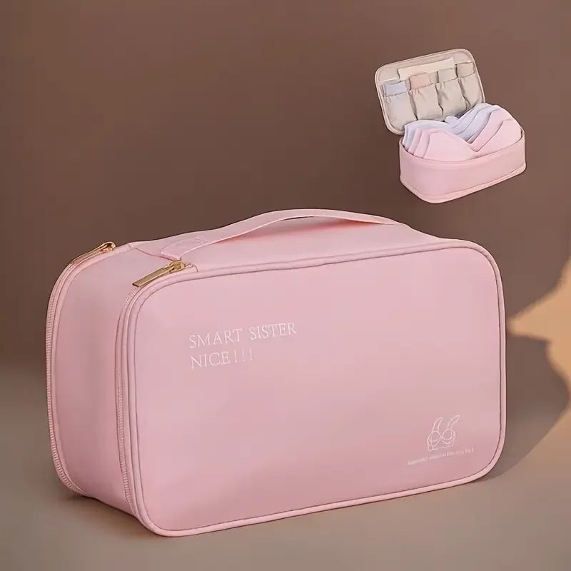 Waterproof Double Layer Travel Underwear Storage Bag