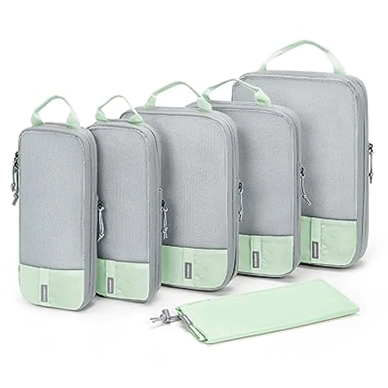 BAGSMART Compression Packing Cubes for Travel and Luggage Organization