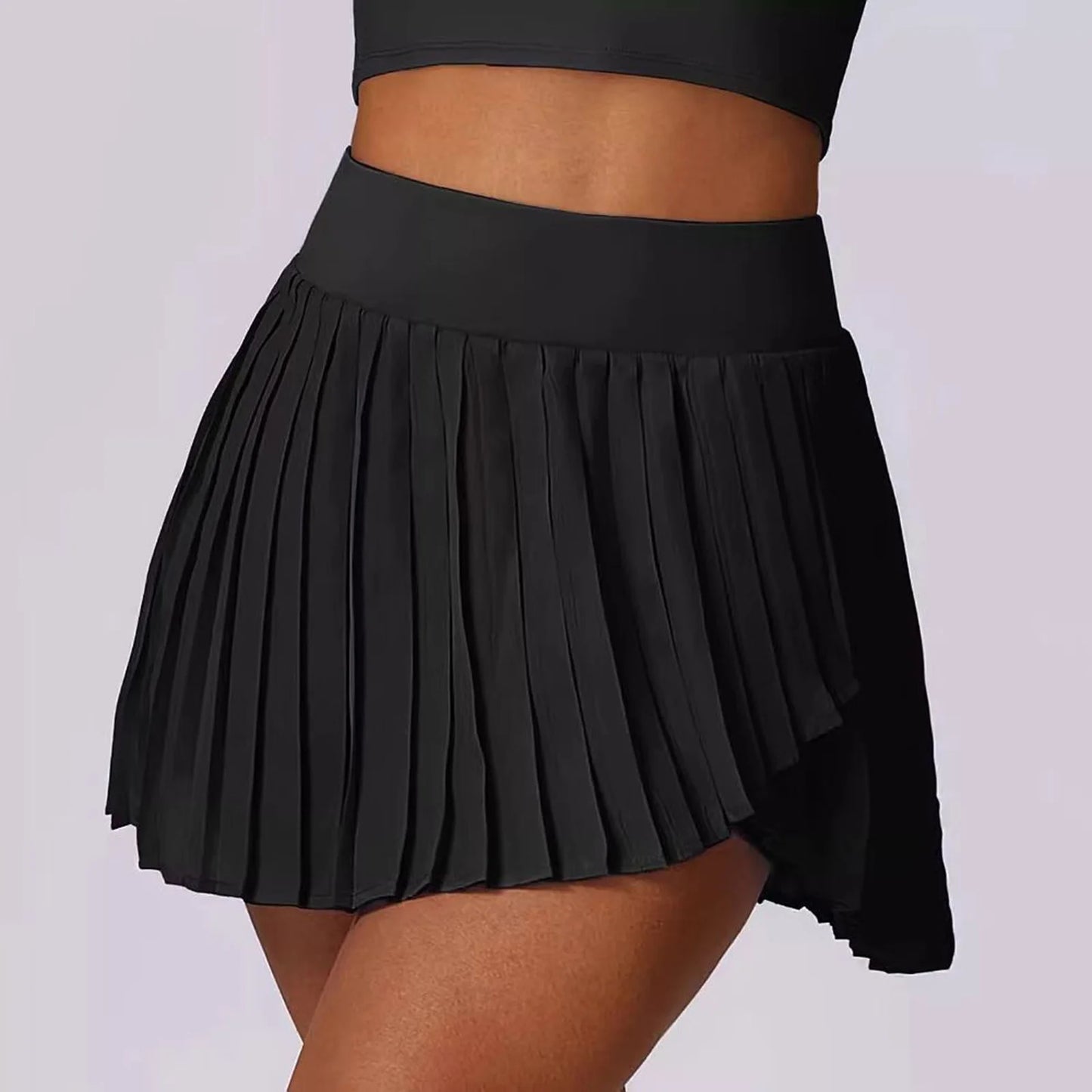 Women Athletic Golf Skort with Pocket Tennis Skirt with Pockets Running Workout High Waist Skirt A Line Pickleball Golf Skort