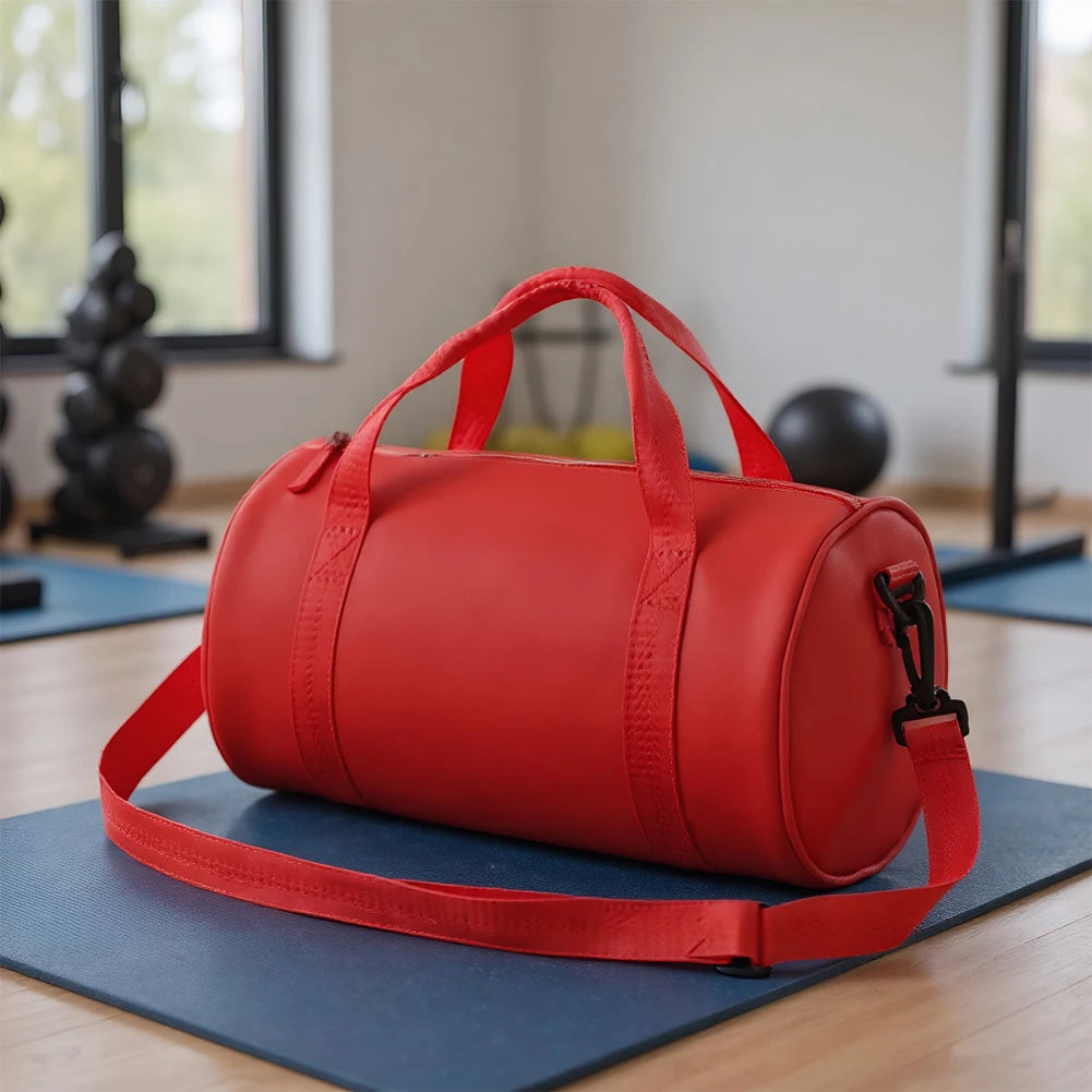 Ballerina Bag Solid Color Small Duffle Bag Lightweight Dance Jazz Storage Bag for Fitness Workout Travel Dance Ballet Swim