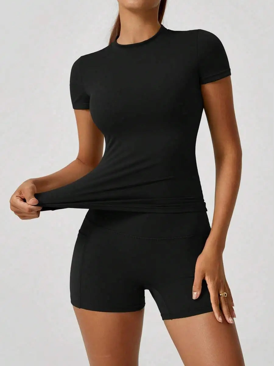Women's Seamless High Waist Tummy Control Butt Lifting Compression Shorts
