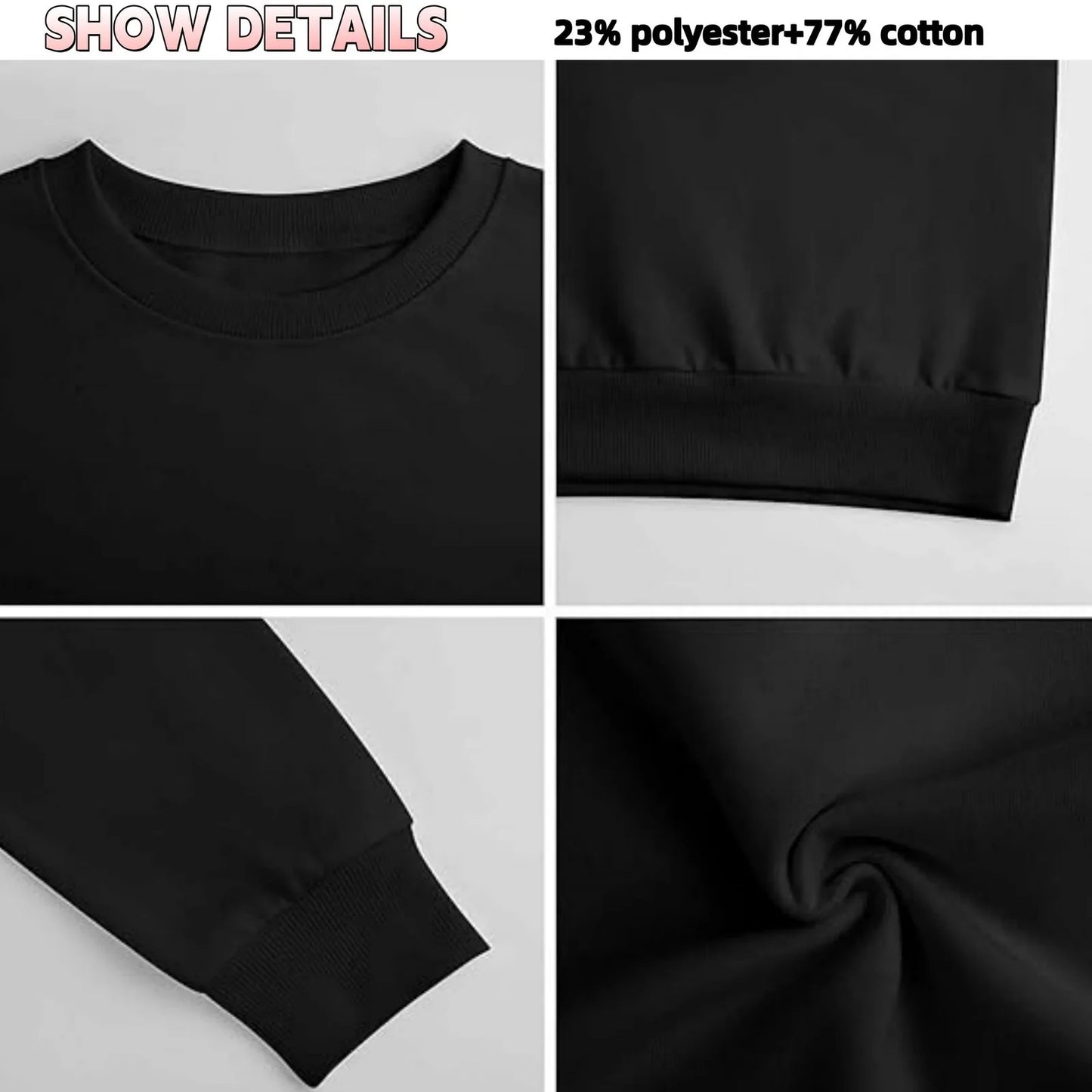 Sister Holiday Gift Custom Text, Photo & Logo Crewneck Sweatshirt