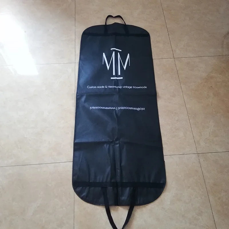 OWONDERFUL Nonwoven Foldable Garment Bag With Handle For Suit Storage