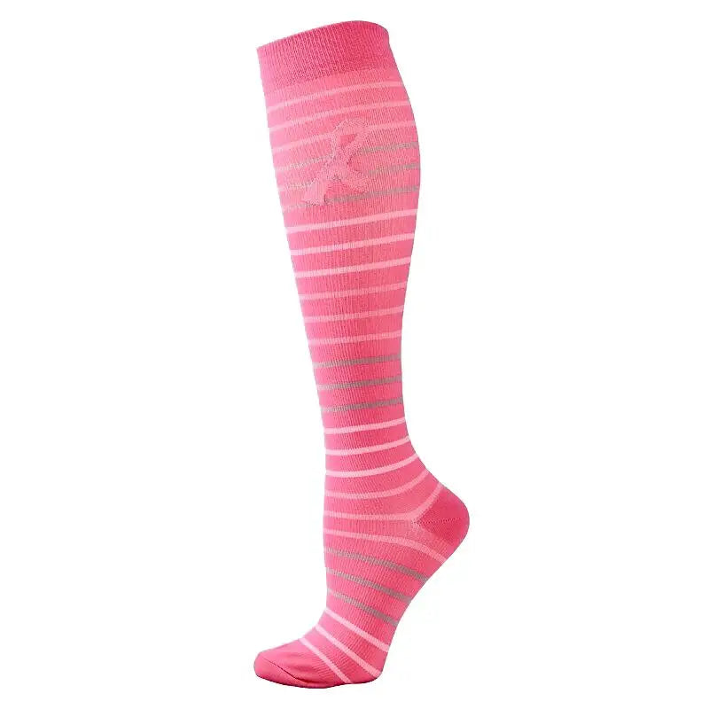 Unisex Breathable Compression Socks for Running and Everyday Wear