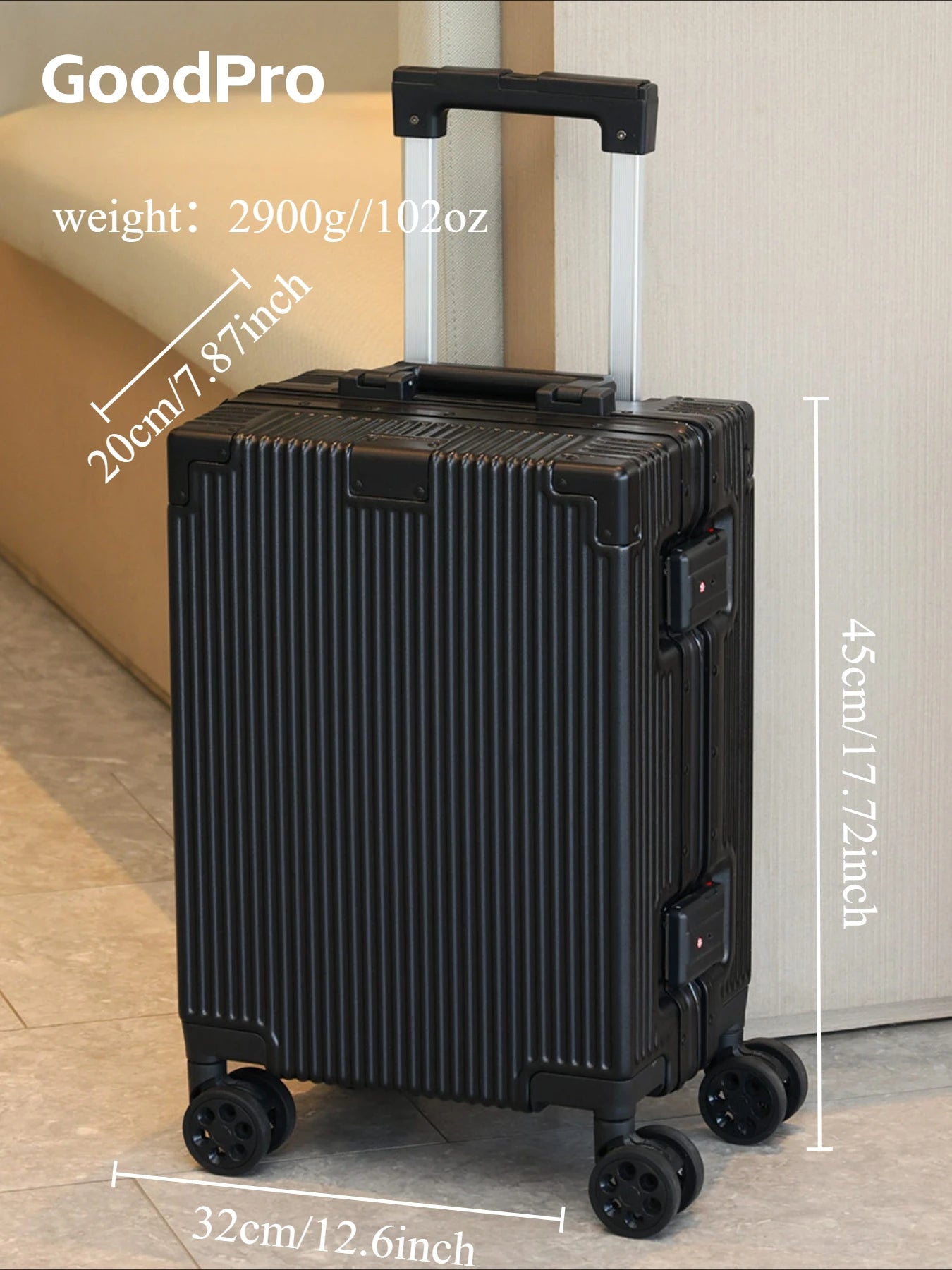 Aviation Portable Boarding Case Luggage For Travel