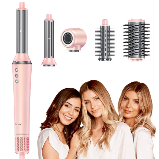 BOPCAL 5-in-1 Hot Air Hair Dryer and Styling Brush