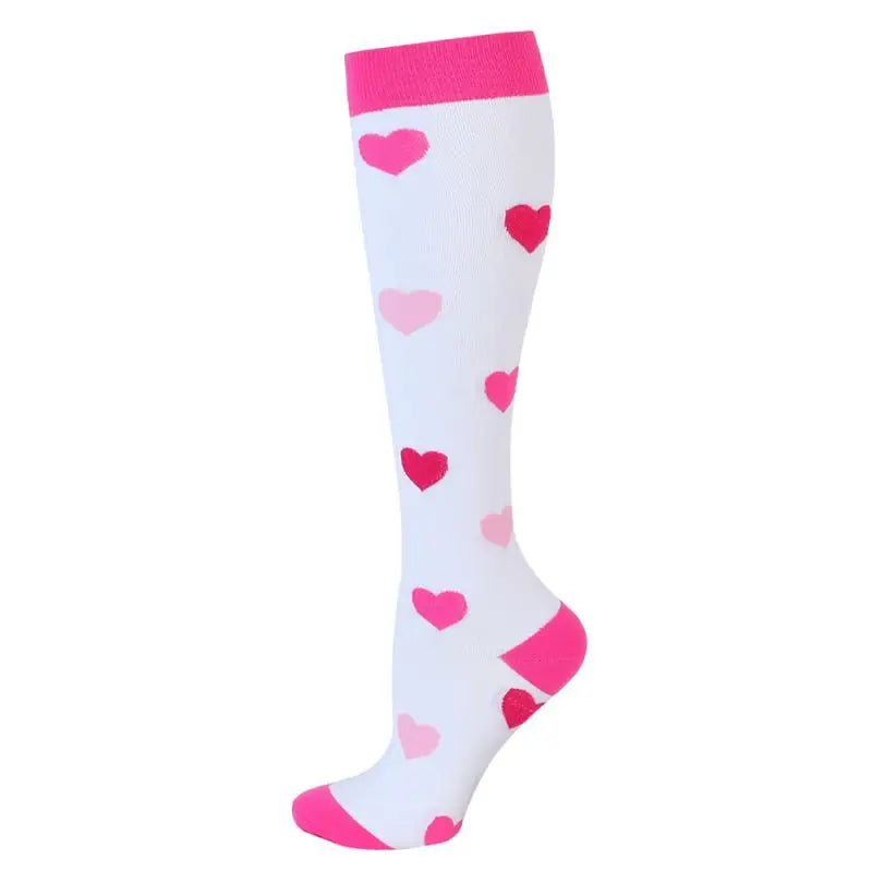Unisex Breathable Compression Socks for Running and Everyday Wear