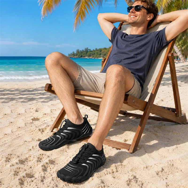 Mens Quick Dry Water Shoes For Swimming Beach And Wading
