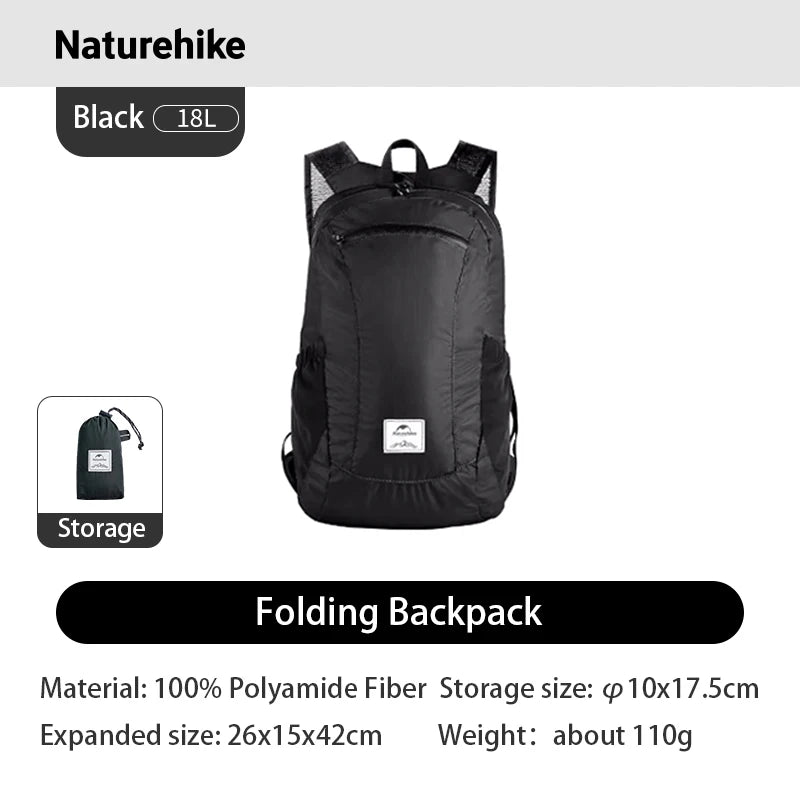 Naturehike Lightweight Waterproof Hiking Backpack For Travel And Trekking