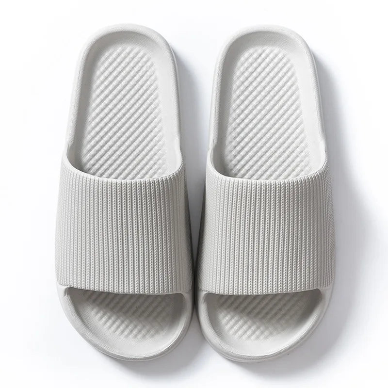 KSJXMY Platform Slippers Women EVA Non-Slip Indoor Slides