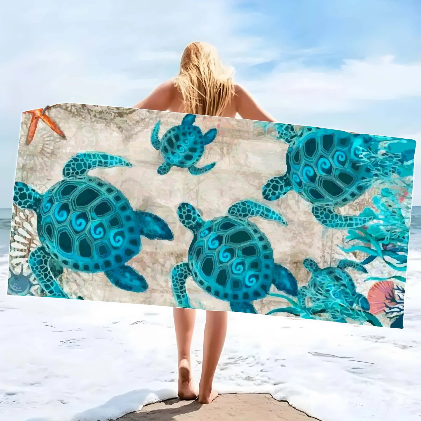 MBVM Absorbent Ultrafine Fiber Towel For Kitchen And Bath Travel