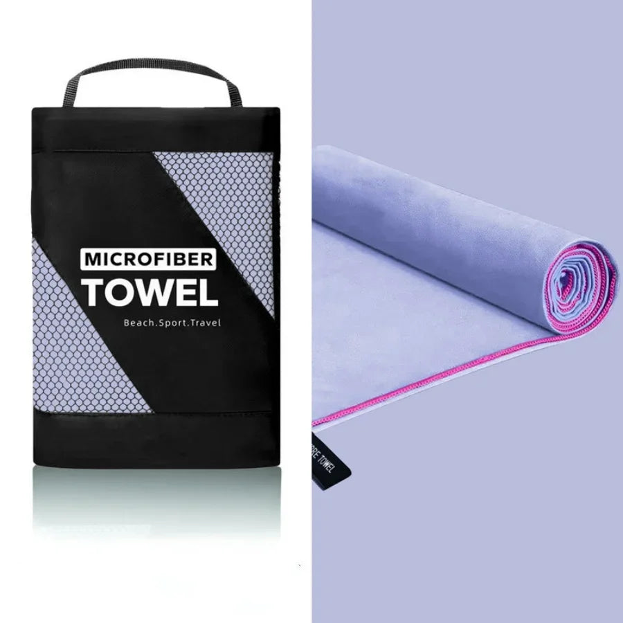 Oversized Microfiber Beach Towel Quick Dry Sand Free Soft Absorbent