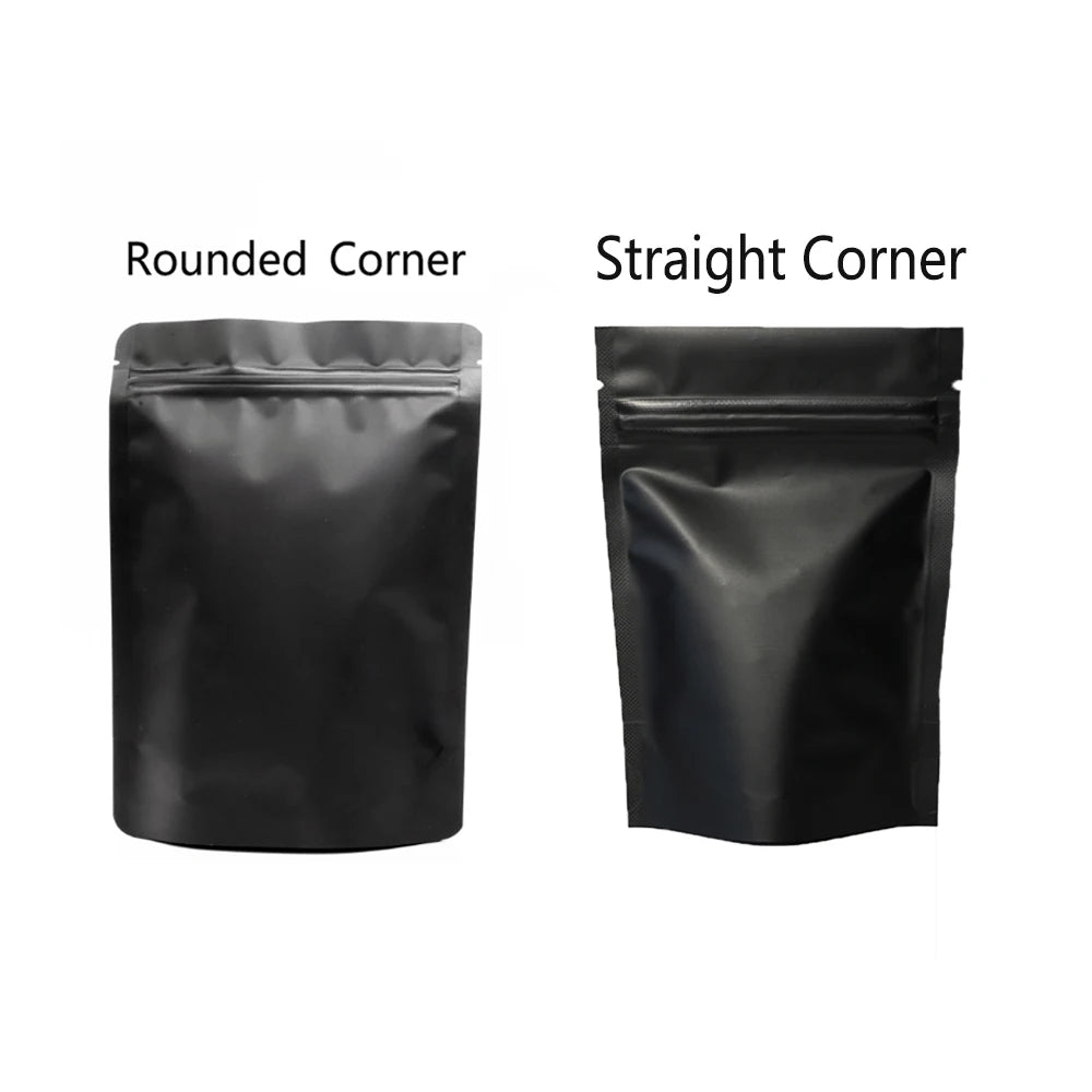 VoluPack 100 Stand Up Mylar Bags Resealable Aluminum Pouches