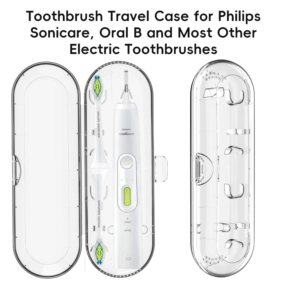 Travel Case for Philips Sonicare and Oral-B Electric Toothbrushes