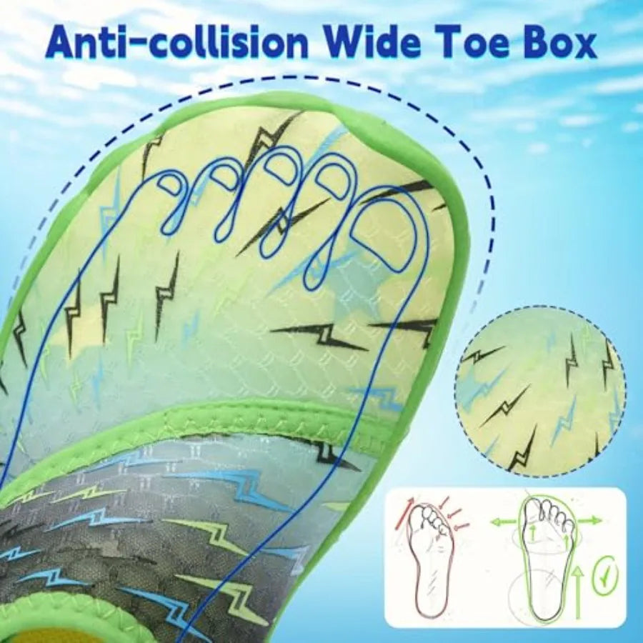 Water Shoes QuickDry Barefoot Swimming Sneakers For Beach Pool