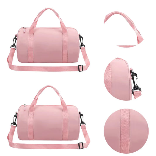 Ballerina Bag Solid Color Small Duffle Bag Lightweight Dance Jazz Storage Bag for Fitness Workout Travel Dance Ballet Swim