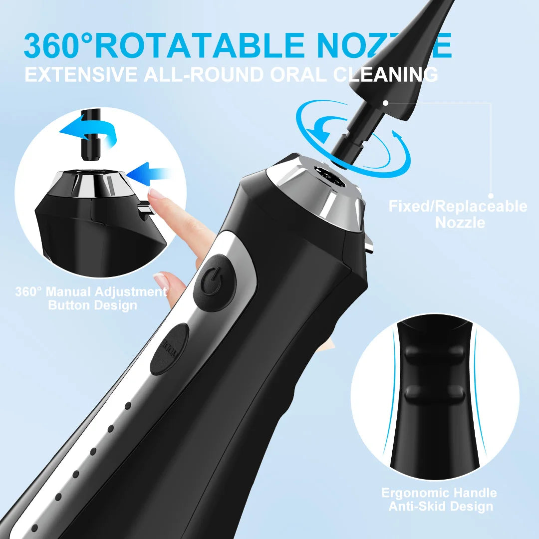 SEJOY Water Flosser Irrigator With Five Modes And Eight Tips
