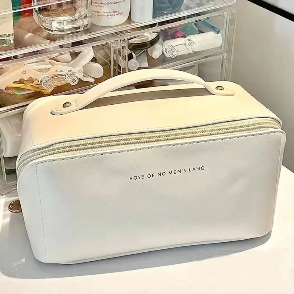 Luxury Women Makeup Organizer Toiletry Bag Travel Storage Zipper Case