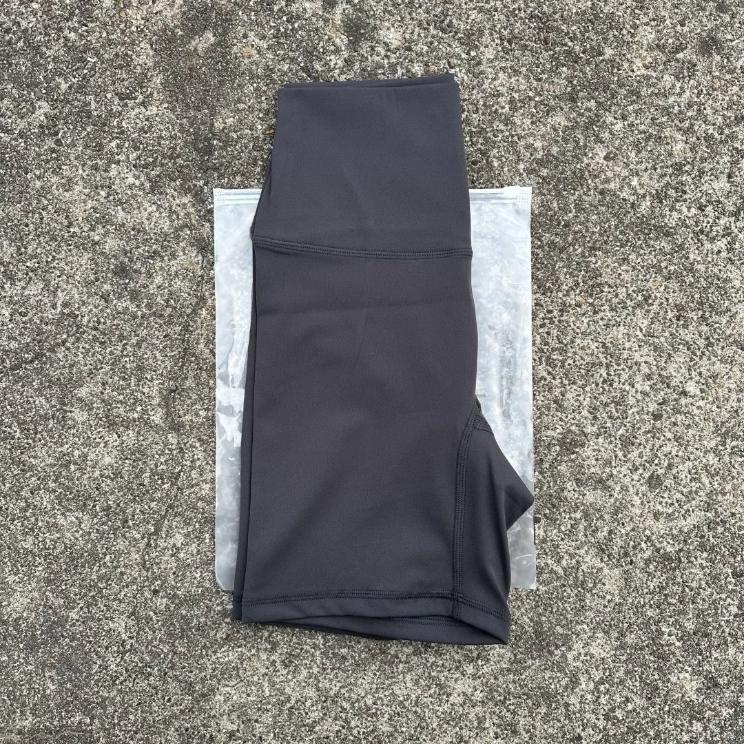 Solid Color High Waist Yoga Short Leg Cycling Women Fitness Sports Short Comprehensive Training Jog Squat Proof Internal Pocket