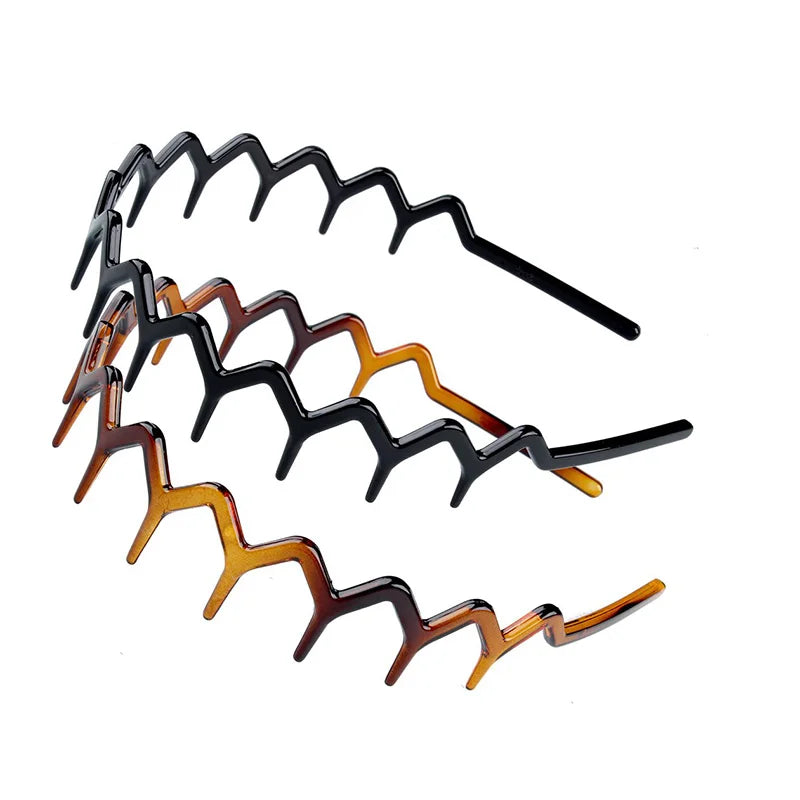 PjNewesting Plastic Non Slip Hair Comb Headband Set Women Accessories
