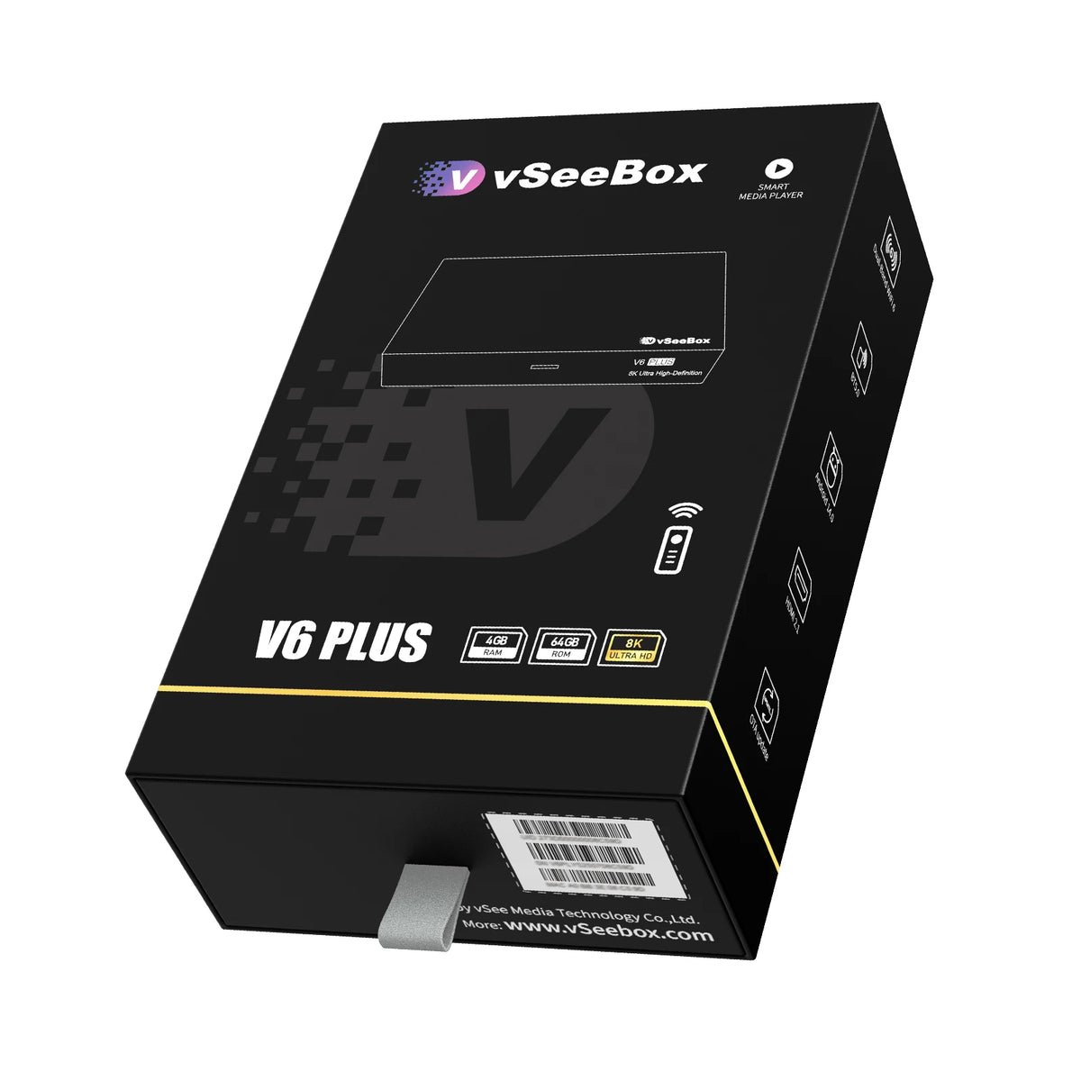 VseeCzydore V6 Plus Android TV Box With 8K Voice Control