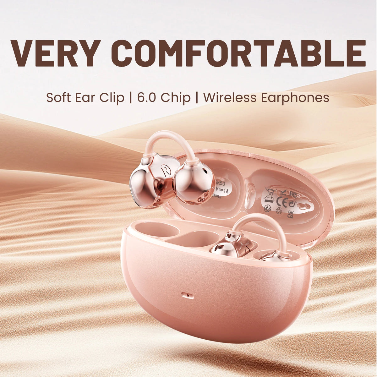 Insonixn Open Ear Clip Wireless Bluetooth Headphones