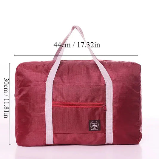 Multifunctional Folding Travel Bag Waterproof Luggage Storage Large Capacity