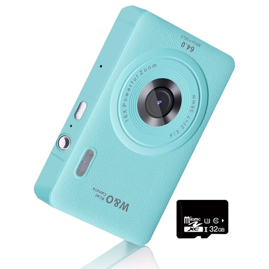 W&O 48MP Digital Camera With 16X Zoom And 32GB Memory