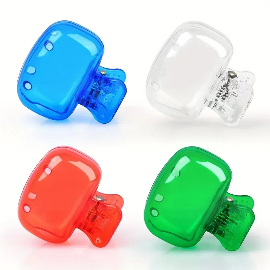 Travel Toothbrush Dust Cap Portable Storage Box Clip