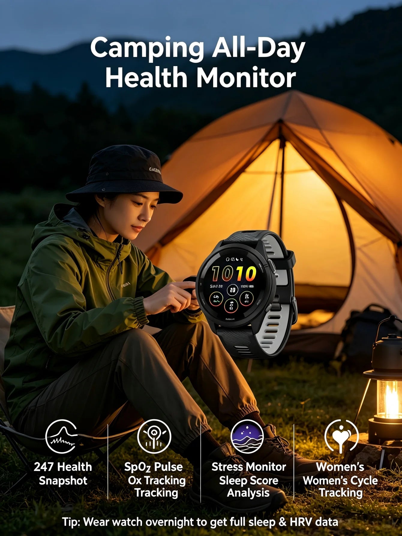 Garmin Forerunner 265 GPS Running Smartwatch Advanced Training Heart Rate