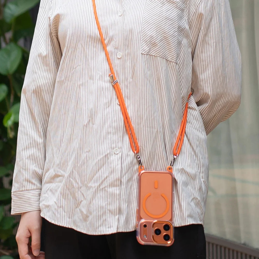 MagSafe Necklace Strap For Clear Case Phone Lanyard