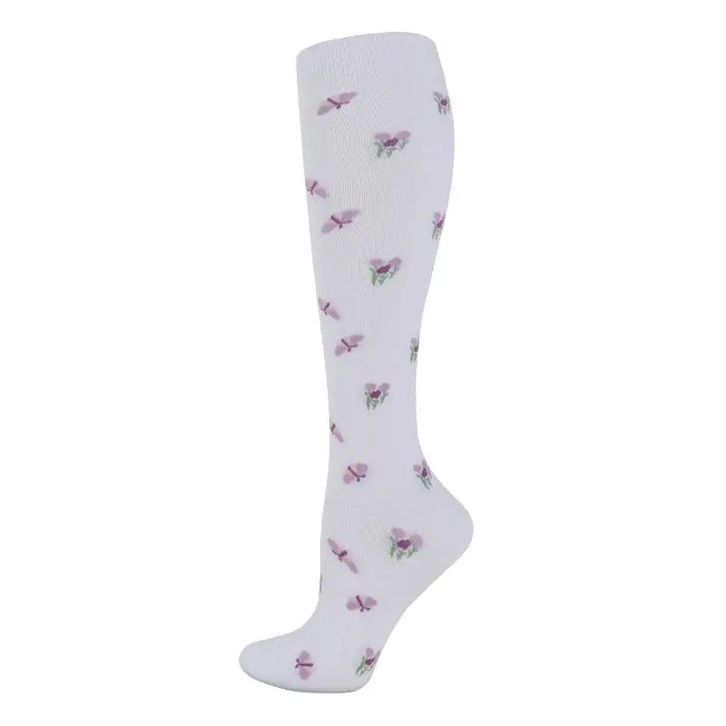 Unisex Breathable Compression Socks for Running and Everyday Wear