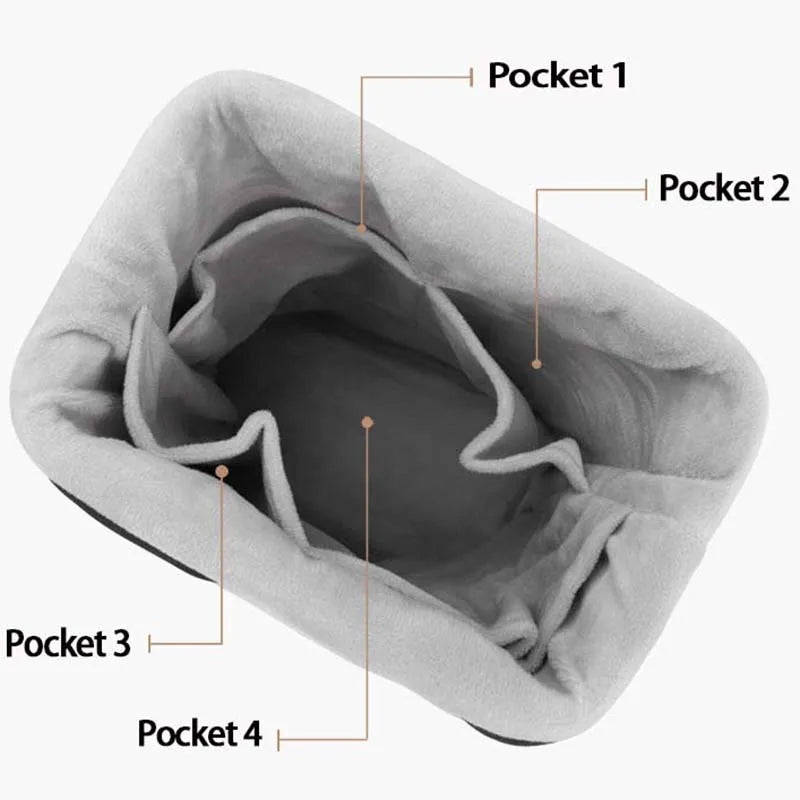TUUTH Portable Storage Bag for Dyson Airwrap Accessories Holder
