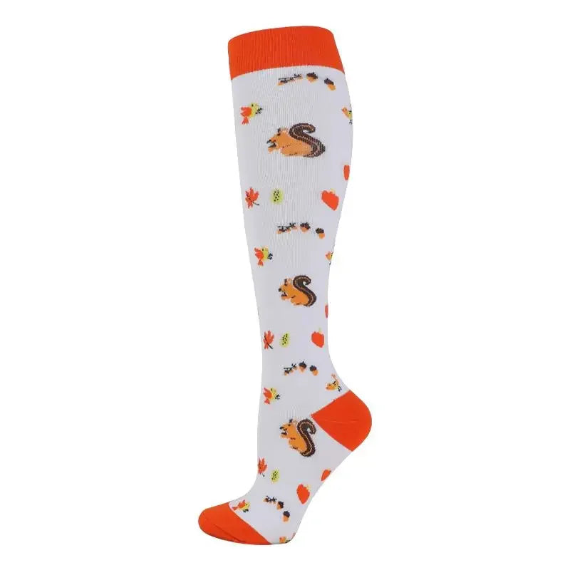 Unisex Breathable Compression Socks for Running and Everyday Wear