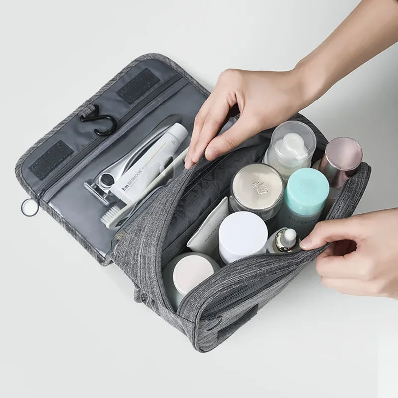AEHOME Hanging Toiletry Bag Travel Organizer Water-Resistant Polyester