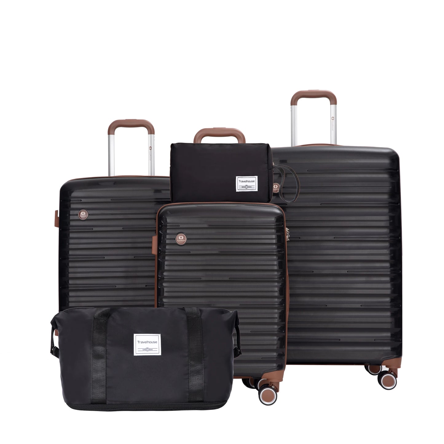Travelhouse Luggage Sets With Spinner Wheels And TSA Lock Hardcase