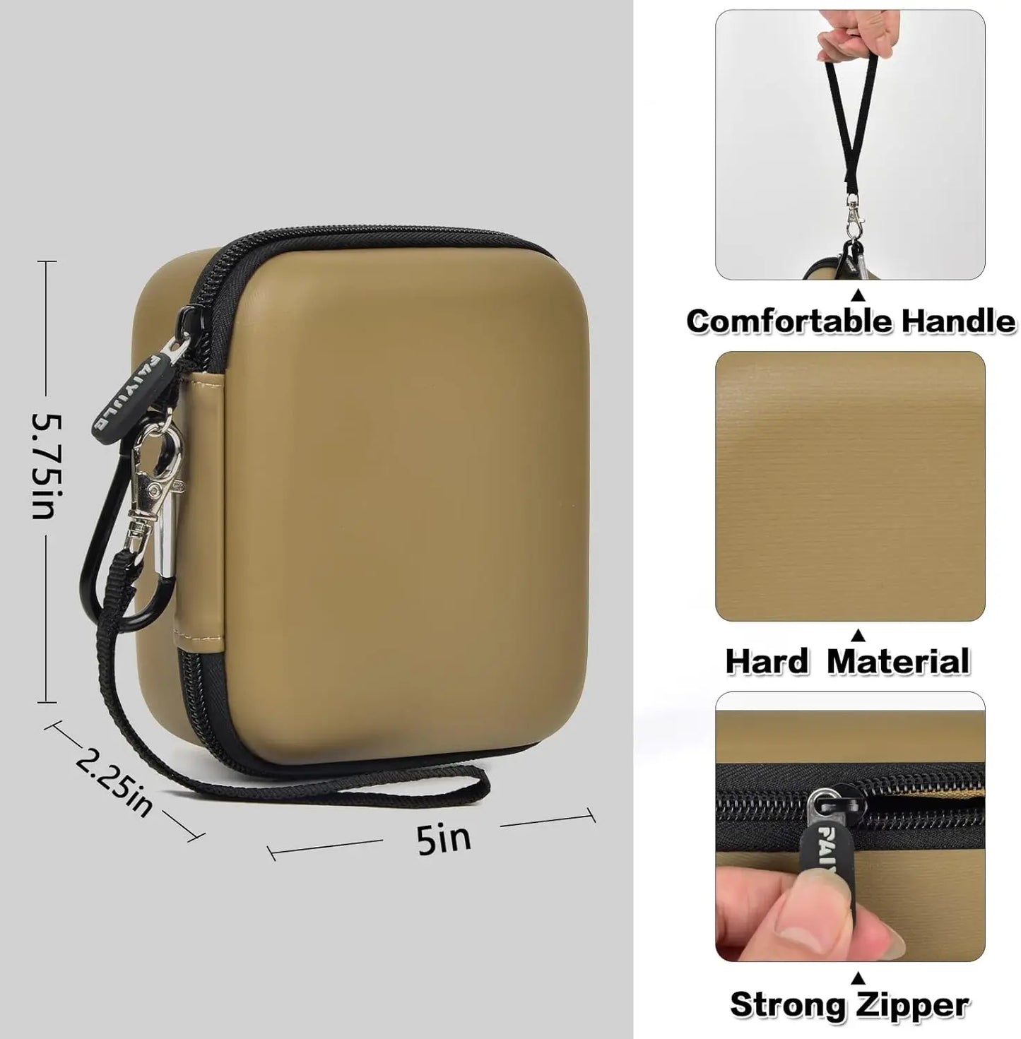 Hard Travel Carrying Case For Garmin Xero C1 Pro Chronograph