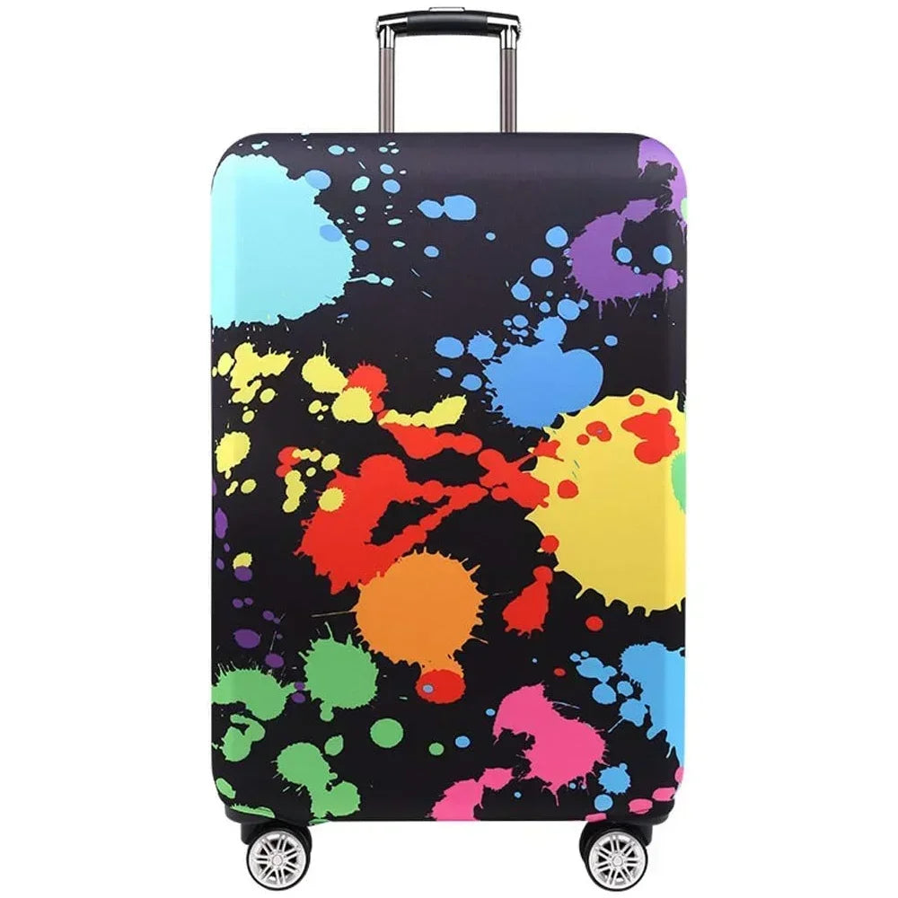 Stretch Fabric Luggage Cover Protector For Travel Suitcases