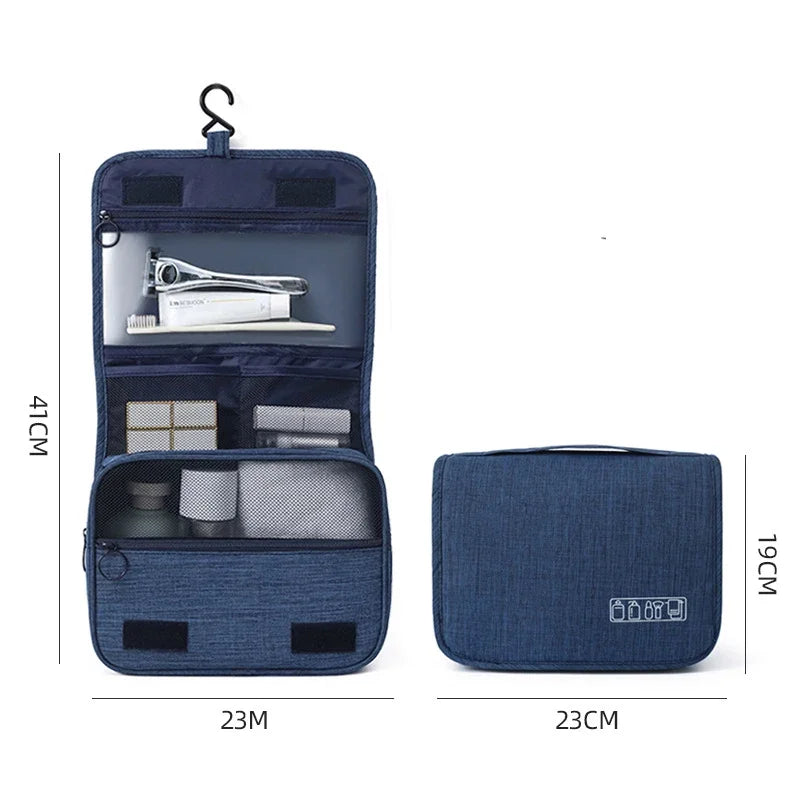 AEHOME Hanging Toiletry Bag Travel Organizer Water-Resistant Polyester