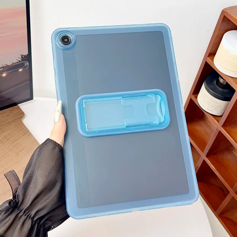 For Samsung Galaxy Tab A11 A9 plus 11 + 8.7 A8 10.5 Tablet Cover Samsung galaxy Tab A7 lite 8.7" Soft Silicon Stand Case Shell