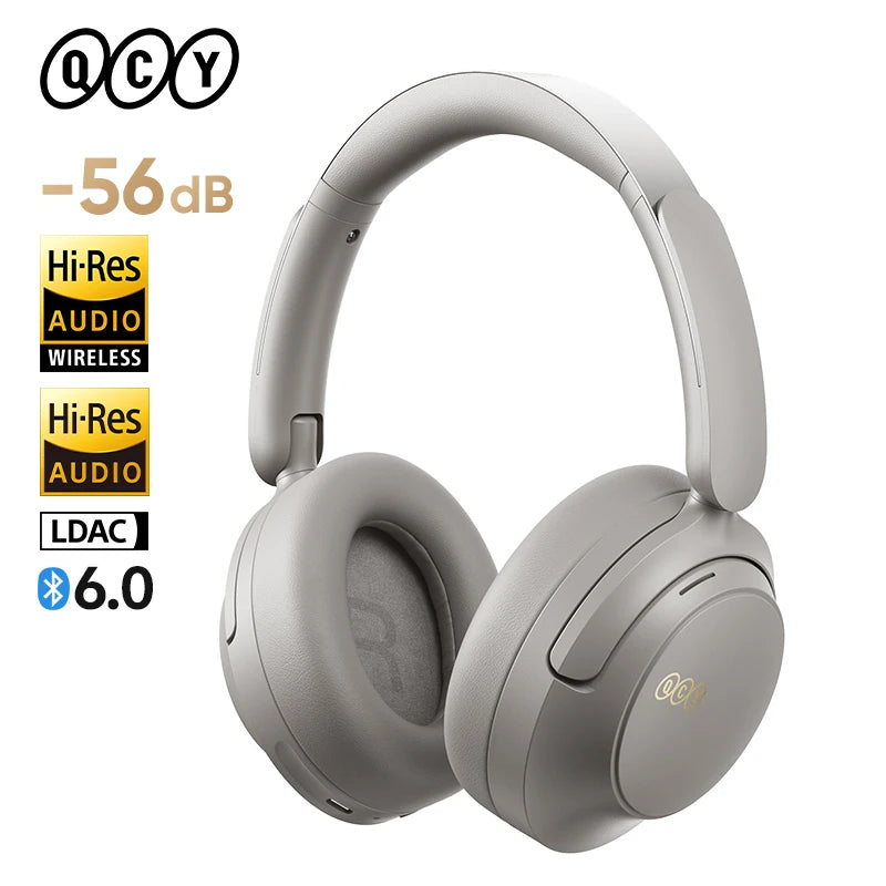 QCY H3S Wireless Headphones With Adaptive ANC And Spatial Sound